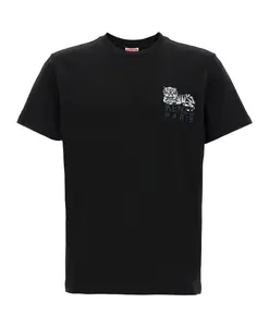 Футболка «Счастливый тигр» Kenzo, черный