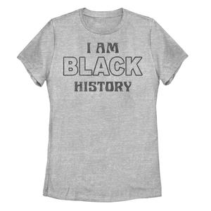 Юниорская футболка I Am Black History