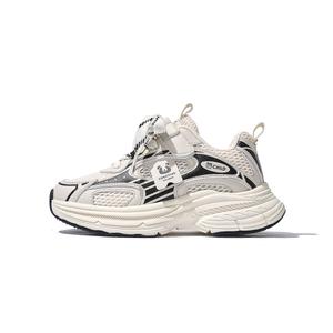 Низкие детские кроссовки для повседневной жизни PSY, бежевый/черный