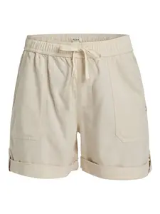 ROXY Широкие шорты 'Sweetest Day' из шерсти белого цвета