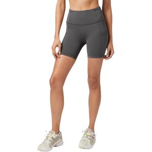 Быстрые и свободные повседневные шорты 6" Women's Lululemon, графит