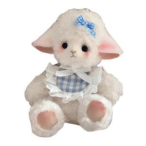 Плюшевая кукла из овчины с подвижными суставами, высота 20 см Love of wormwood