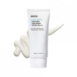 Aqua Soothing Sun Cream - корейский физический солнцезащитный крем, увлажняющий УФ Rovectin