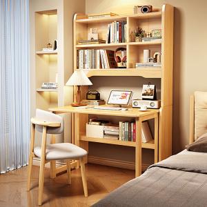 Стол складной Shukeyijia CR7722# с полкой, натуральный дерево, 135x57x183 см