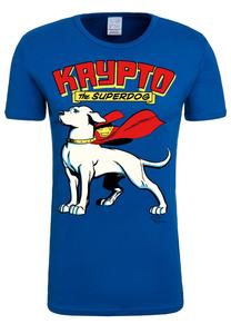 Футболка Logoshirt Krypto the Superdog, синий