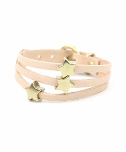 Кожаный браслет Il Bisonte со звездным мотивом