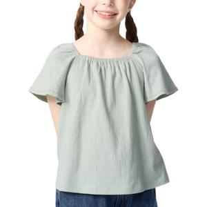 Детская футболка UNIQLO, зеленый