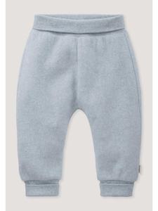 Hessnatur Мягкие флисовые брюки светло-голубого цвета, напоминающего джинсовую ткань