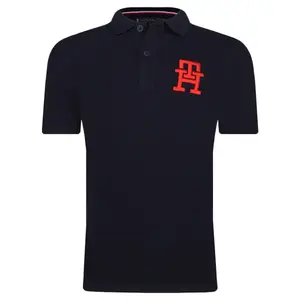 Рубашка поло стандартного кроя Tommy Hilfiger, синий