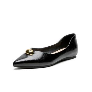 Повседневные однобортные туфли женские HUANAI, Black