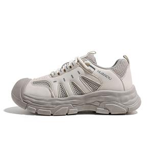 Устойчивые к скольжению, износостойкие дышащие низкие треккинговые туфли женские HUANQIU, Морская лунная синева