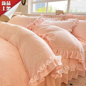 LUOLAI HOME Комплект постельного белья, 150 см, 4 предмета