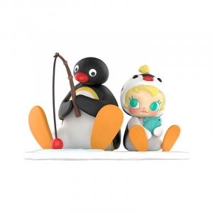 Baby Molly × PINGU Fishing Time Trendy Blister Packs POP MART