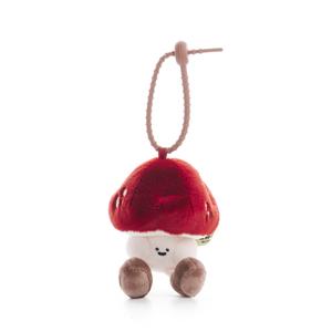 Плюшевый кулон garden rolls mushroom уровень 2 категории высота 8см Logaloga