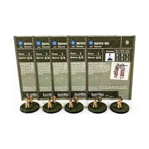 Пулемет М1919 (У) x5, Axis & Allies - Collectible Miniatures Game - North Africa 1940-1943 Singles