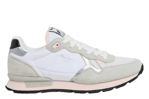 Кроссовки Brit Mix W Pepe Jeans, белый