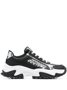 Кроссовки с логотипом Versace Jeans Couture, черный