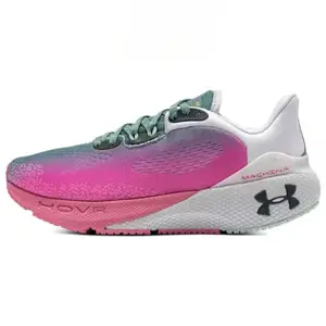 Under Armour HOVR Machina 3 устойчивые к истиранию, дышащие, легкие низкие кроссовки для женщин Pink White