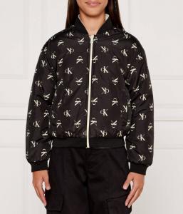 Двусторонняя куртка-бомбер Relaxed fit Calvin Klein Jeans, черный