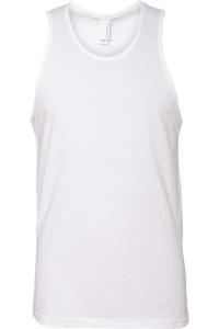 Майка унисекс из хлопка Next Level Muscle, белый