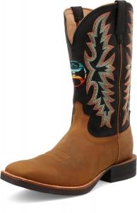 Ботинки Twisted X Men's 12" WS Toe Hooey - Западные с запряжкой, черный