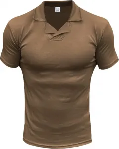 Футболка-поло мужская, короткий рукав, классический силуэт, влагоотводящая evzosrz