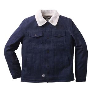 Переходная куртка West Coast Choppers WCC Sherpa Lined Canvas Jacket, синий