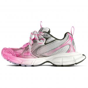 Balenciaga Женские кроссовки Toe Spray Low Top Chunky 3XL, серо-розовые