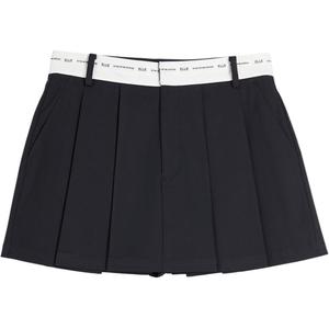 Повседневная короткая юбка женская ELLE, темно-синий