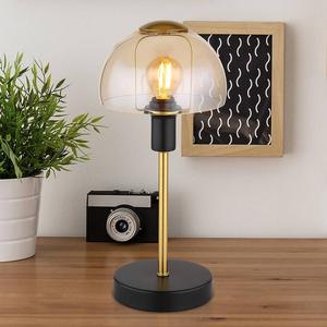 Настольная лампа Globo Lighting Kokkini, цветное стекло/железо - 1-свет - бежевый