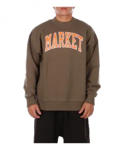 Толстовка с логотипом спереди Market, зеленый