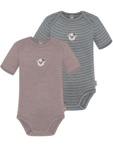 Комбинезон/боди normani Tauranga, серый/розовый