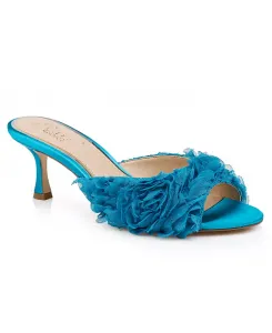 Женские сандалии-слипоны Scarlet Dress Jewel Badgley Mischka, синий