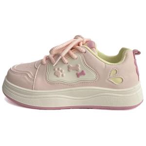 Низкие женские кроссовки City camel, Pink