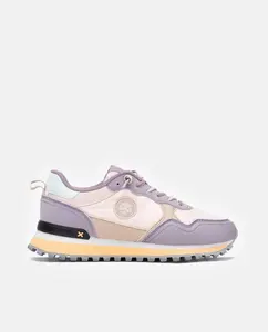 Женские спортивные кроссовки со шнурками и резиновой подошвой Xti, сиреневый