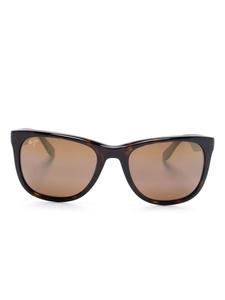 Солнцезащитные очки Kikonia XL Maui Jim, коричневый