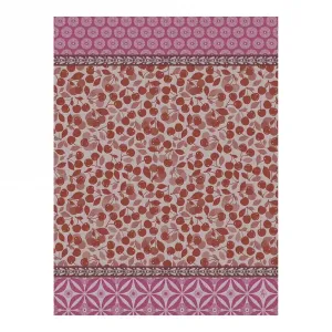 Хлопковое кухонное полотенце Cerises Le Jacquard Français, вишня