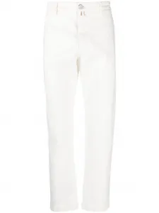 Прямые джинсы с логотипом JACOB COHEN, белый