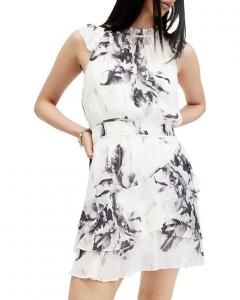 Платье AllSaints Caylan Dress, цвет Monica Ecru White