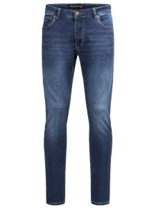 Облегающие джинсы Rock Creek, темно-синий