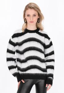 Джемпер myMo ROCKS Jumper, Black/White/Off-White