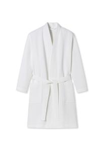 Халат вафельный пике - натуральный хлопок SCHIESSER, белый