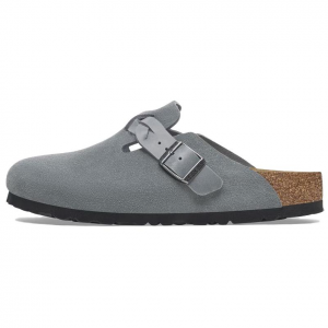 Женские сандалии Boston Braided EVA с закрытым носком, устойчивые к истиранию, базальтово-серые Birkenstock, Basalt Gray