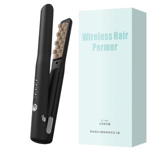 Щипцы для завивки / Утюжки для выпрямления волос JUANMEILI, Black[Corn Curler]Wireless Portable+Negative Ion Hair Care+Volumizing Natural