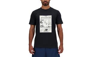 Футболка мужская черная New Balance, черный