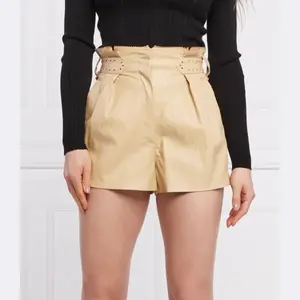 Шорты стандартного кроя высокая талия Twin-Set, коричневый