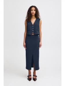 ICHI Юбка IXKATE LONG SK Regular fit in Total Eclipse