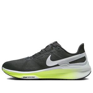 Кроссовки air zoom structure 25 'black volt white' Nike, мультиколор