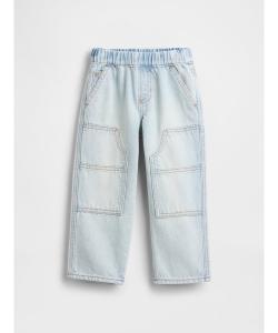 (K) Свободные джинсы-кроссовки в стиле "рабочий костюм" (для малышей/младенцев)