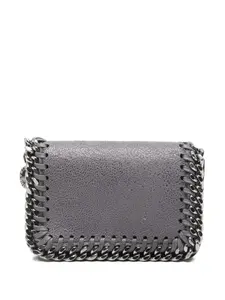 Кошелек Falabella с цепочной отделкой Stella Mccartney, серый